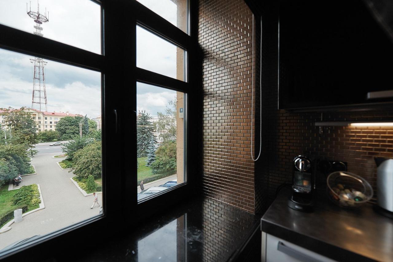 So Fashionable Apartment In The Heart Of Minsk Eksteriør bilde